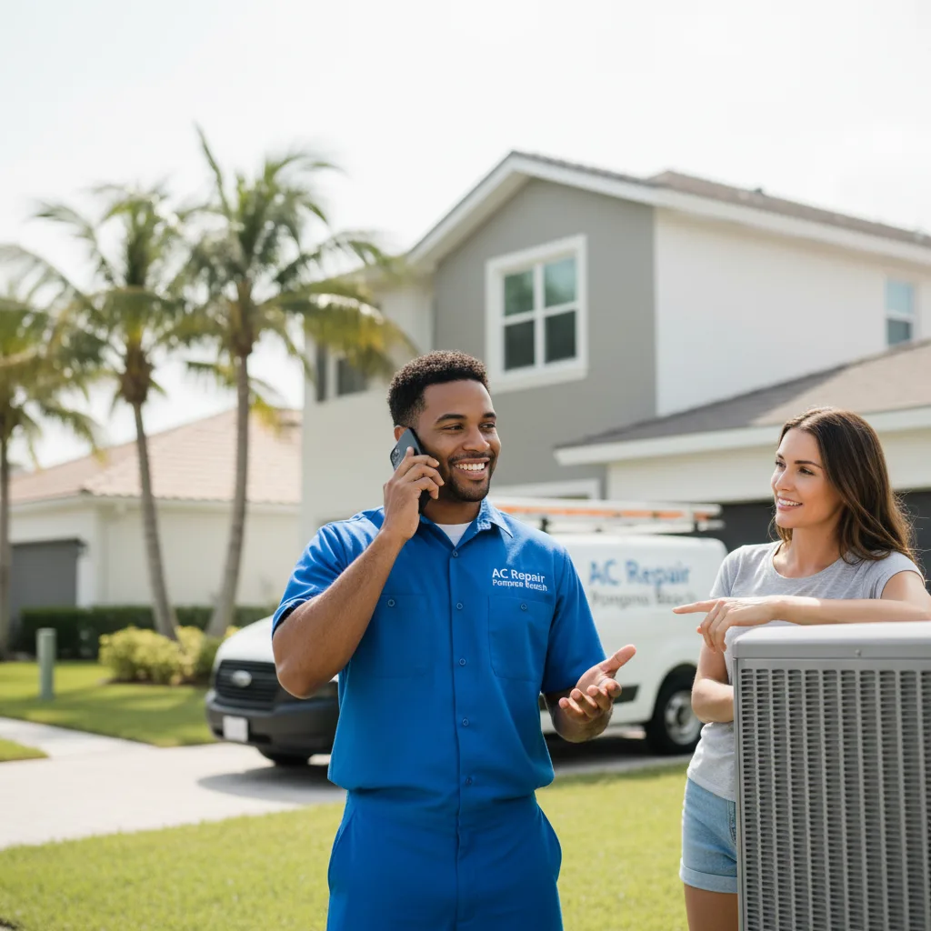 AC Repair Pompano Beach customer support in Random Lake